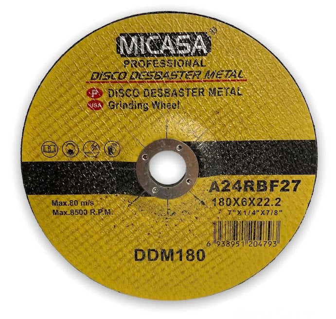 Disco Desbaster Metal 180x6x22.2 MICASA