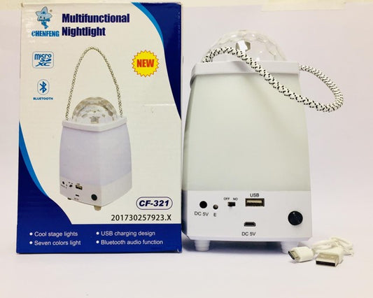 Parlante CF-321 Proyector Luces