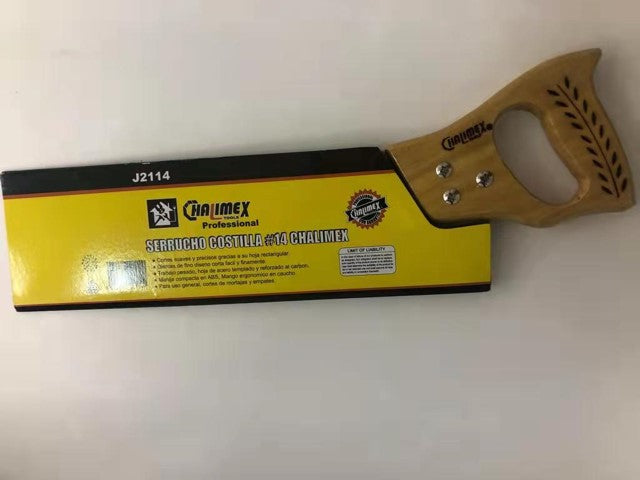 Serrucho Sierra Costilla de 14" Chalimex