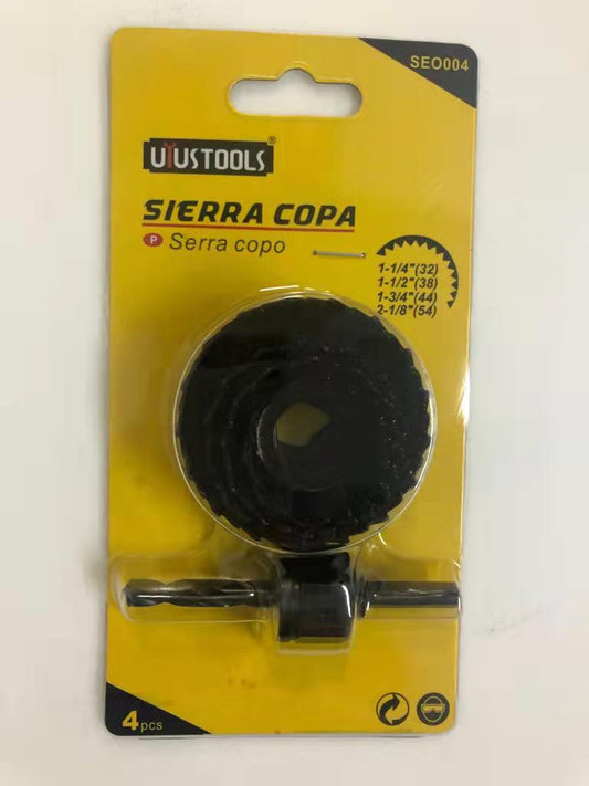 Juego de Sierra de Copa 4 Piezas