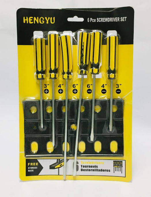 Destornilladores x6 Finos