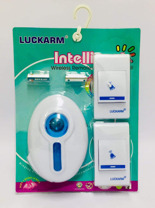 Timbre Inalámbrico Doble Pulsador