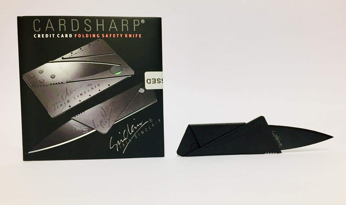 Cuchillo Plegable Diseño Tarjeta