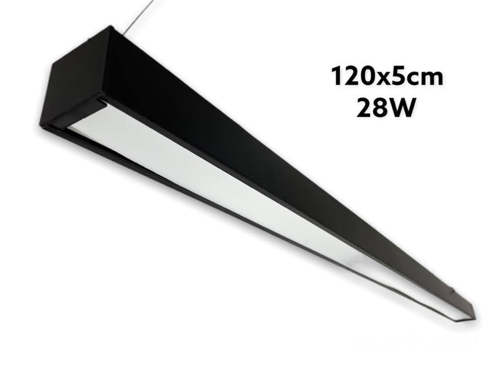 Plafón LED 28w de 120x5cm
