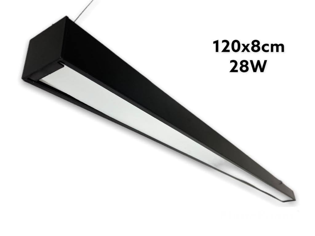 Plafón LED 28w de 120x8cm