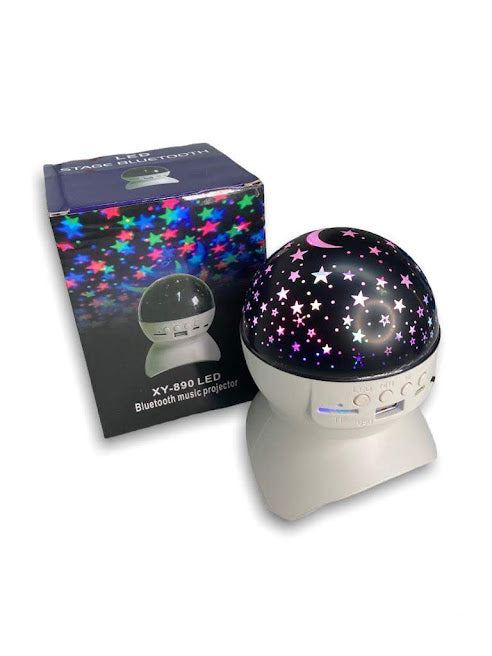 Parlante Bola Proyector de Estrellas L-740