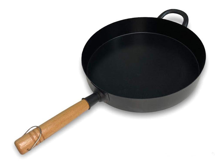 Disco Sartén de Cocina con Mango Símil Madera