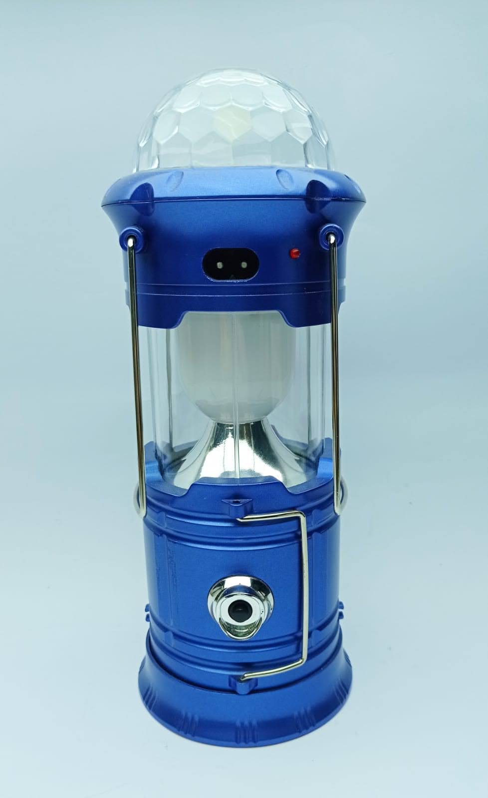 FAROL PLEGABLE C/LUCES COLORES RECARGABLE Y ENTRADA USB
