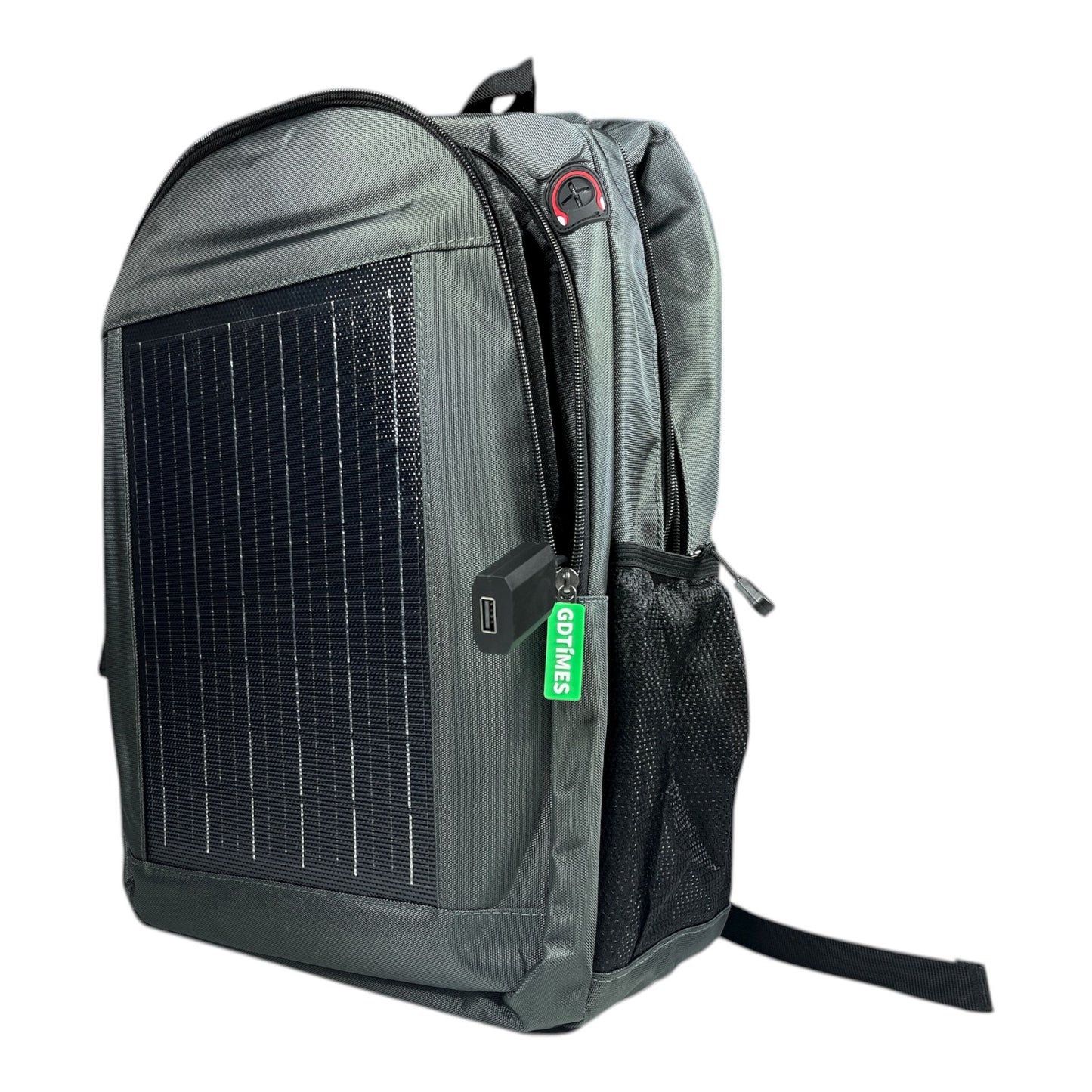 Mochila con panel solar
