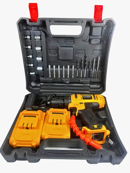 Atornilladora Recargable + 2 Baterias