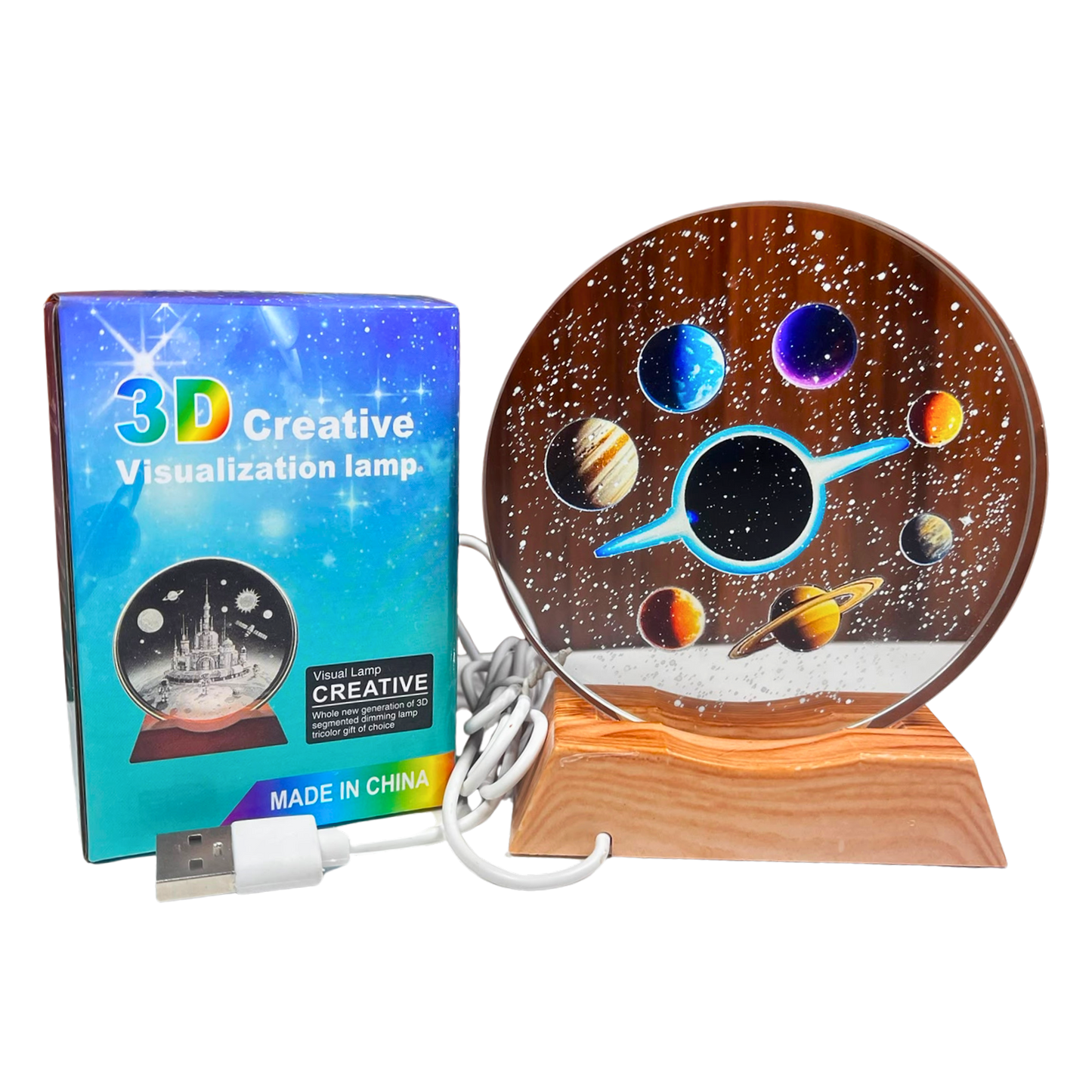 Lampara de Cristal Led de 10cm
