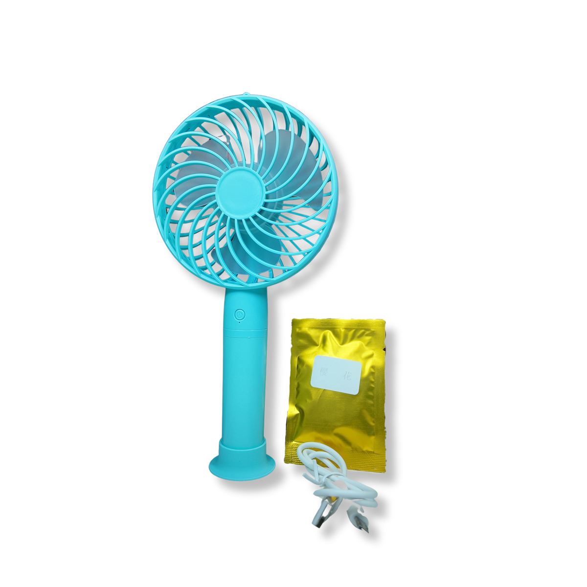 Ventilador Recargable + Pastilla Aromatizante