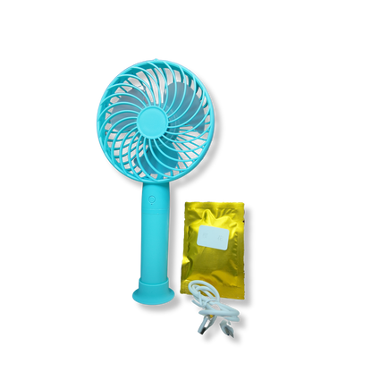 Ventilador Recargable + Pastilla Aromatizante