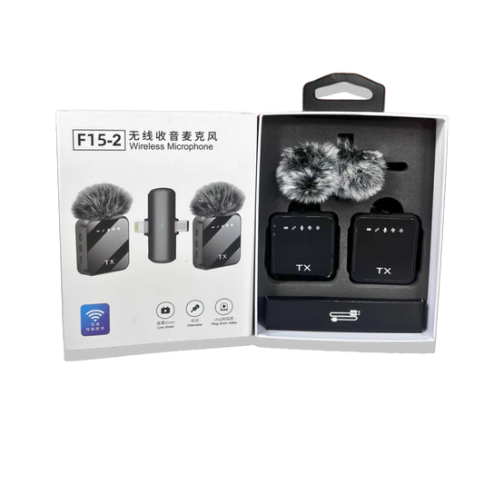 Microfono Solapa x2 con Cancelaciòn de Sonido