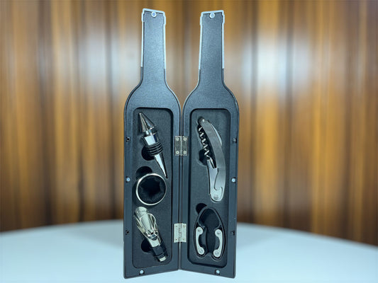 Set de vino botella x5 pcs