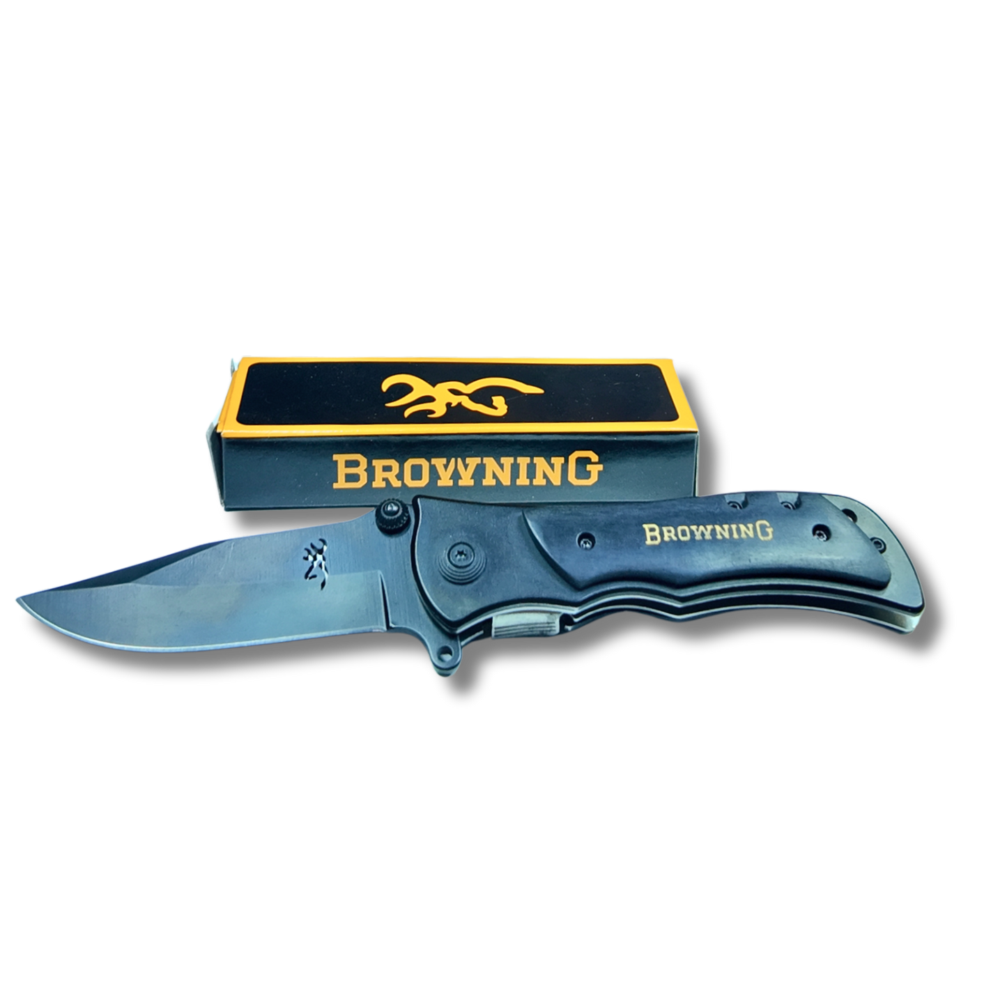 Navaja Browning Cabo Madera Negra