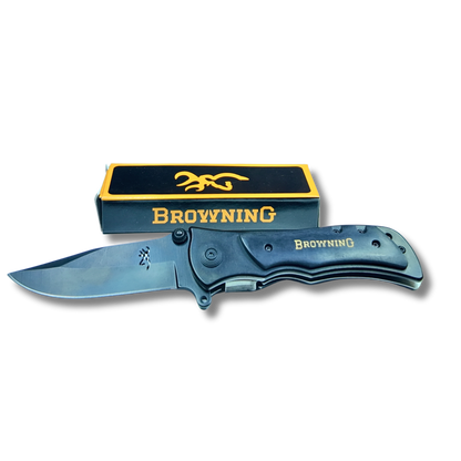 Navaja Browning Cabo Madera Negra