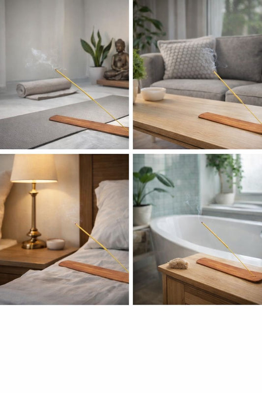 Porta Inciensos + Inciensos