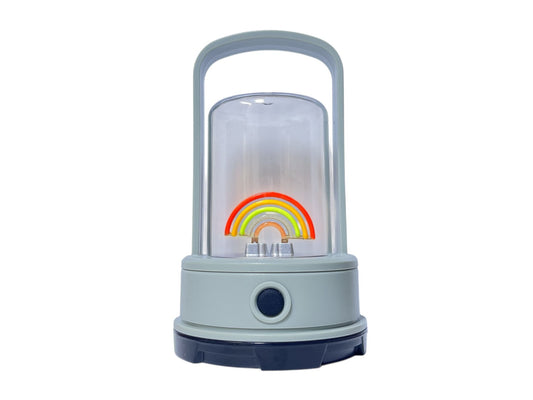 Farol a pilas arcoiris