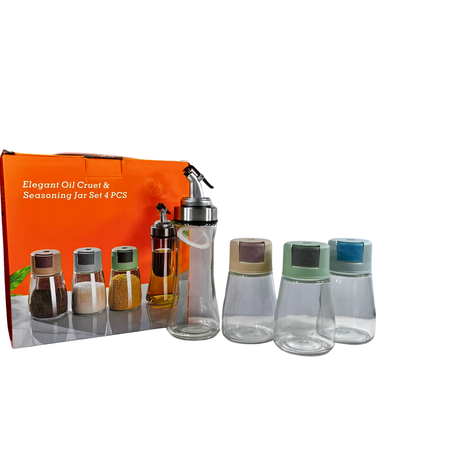 Set de Vinagrera + Condimenteros