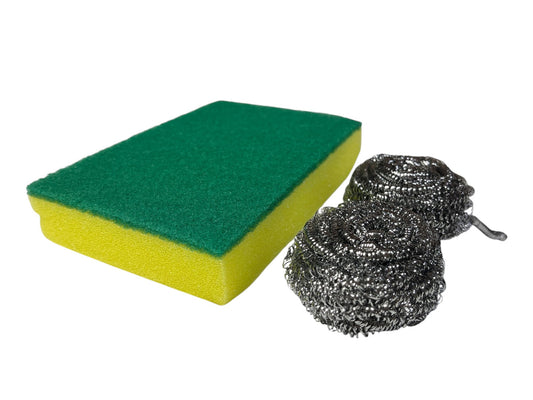 Juego de esponja + dos de alambre