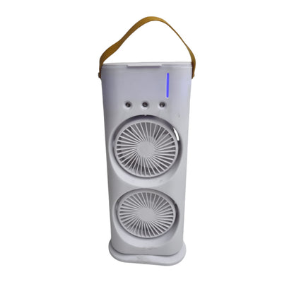 Ventilador Doble con Humidificador