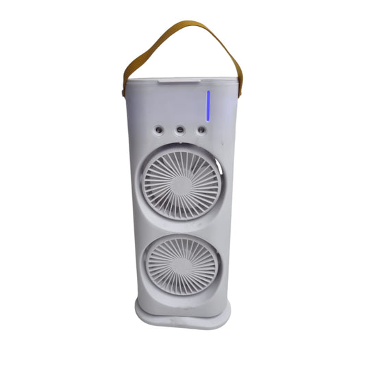 Ventilador Doble con Humidificador