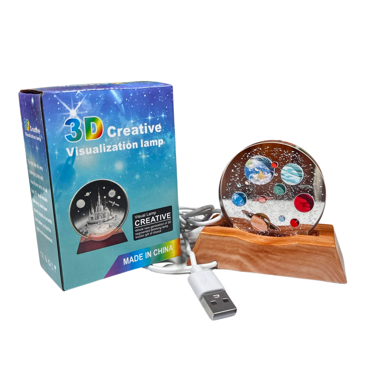 Lampara de Cristal Led de 6cm