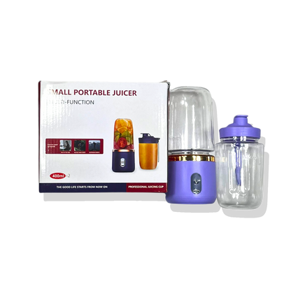 Licuadora Recargable Doble Vaso