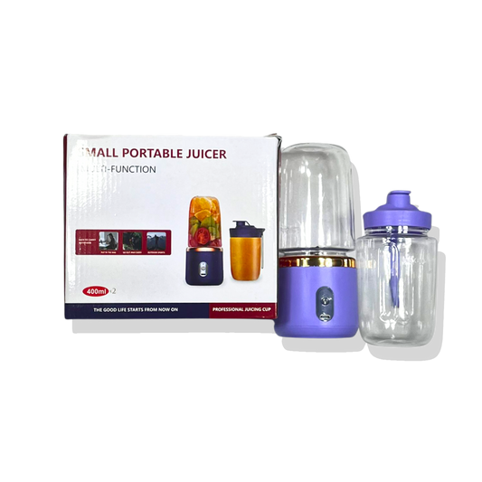 Licuadora Recargable Doble Vaso