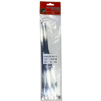 Bridas de Acero Ioxidable x20pcs