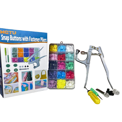 Kit de Broches de Presión de Plástico
