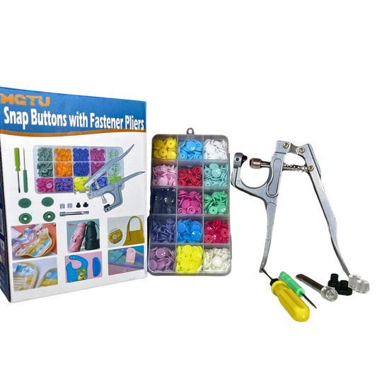 Kit de Broches de Presión de Plástico