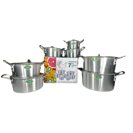 Juego de Ollas de Aluminio x7