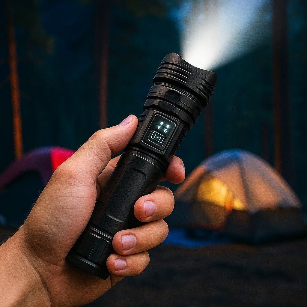 LINTERNA PLASTICA BEACHARGEABLE