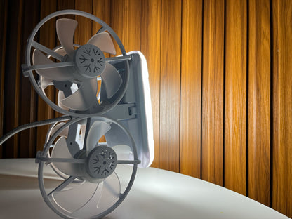 Luz DRON ventilador x4