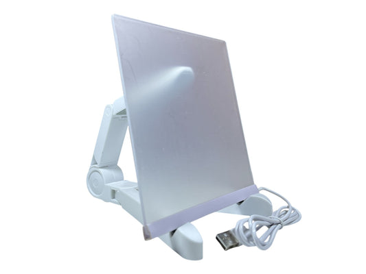 Pizarra LED de 20x20cm + lapices de colores