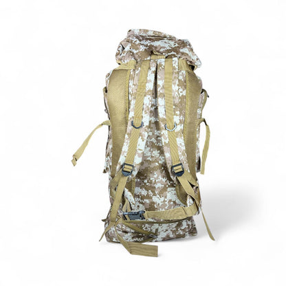 Mochila de camping camuflada o lisa