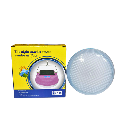 Luz Ufo Solar c/ Gancho Mod: Grande