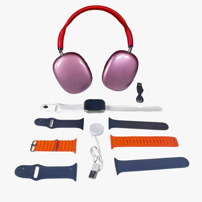 Set Auriculares + Reloj Digital