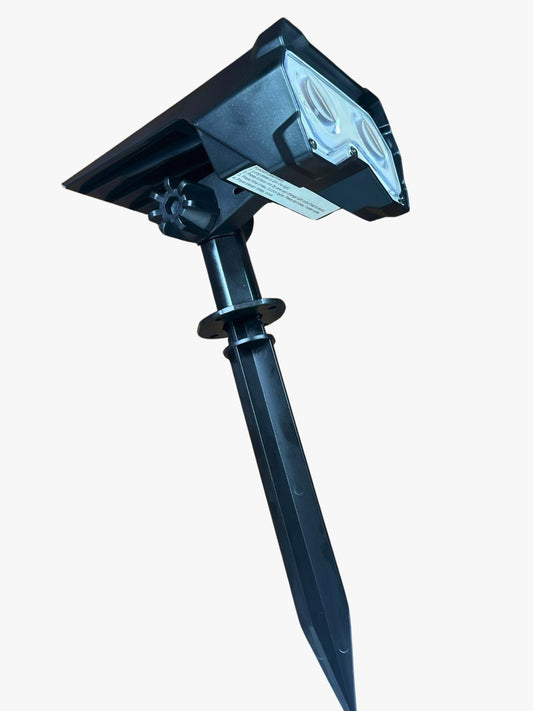 Luz Pincho Solar Fria x 2