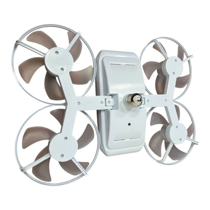 Luz DRON ventilador x4