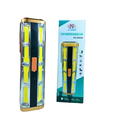 Farol Solar "4 Paneles" x8Cob