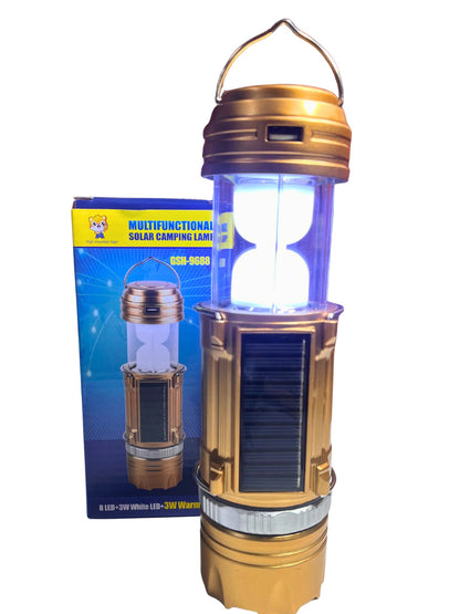 Farol Solar + Linterna c/Zoom