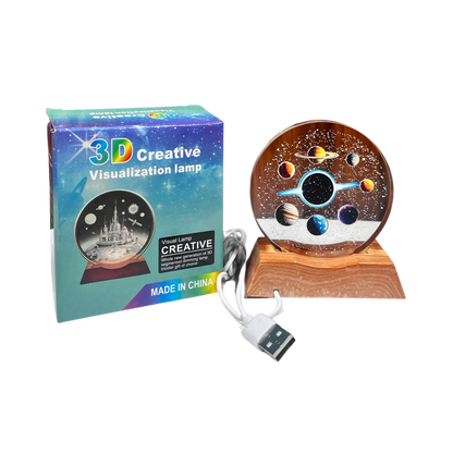 Lampara de Cristal Led de 8cm