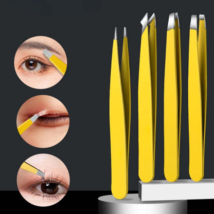 Set de Pinzas para Cejas 4 Piezas