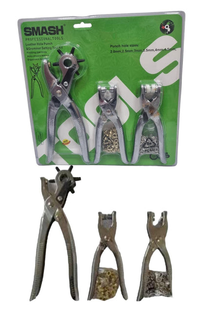 Sacabocado x3 Pinza Perforadora Ojales