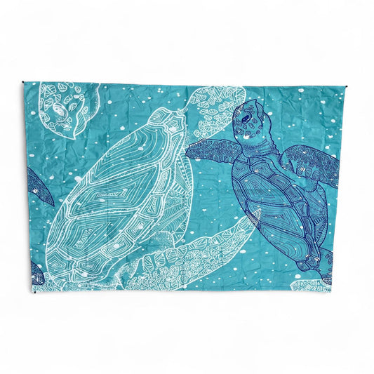 Lona de playa + estacas 130x210cm