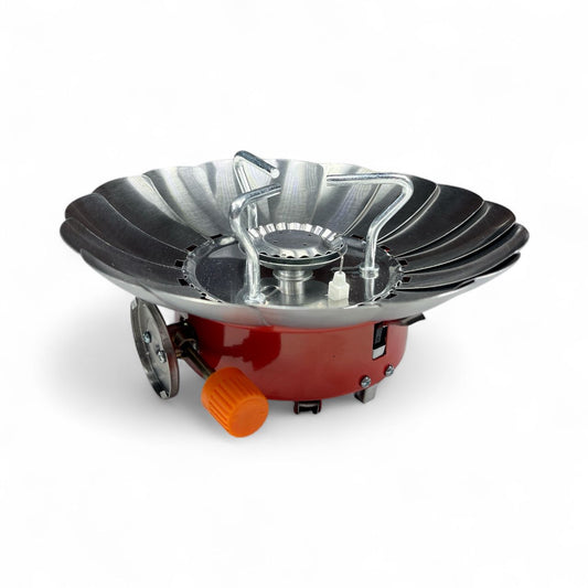 Cocina redonda a gas de camping