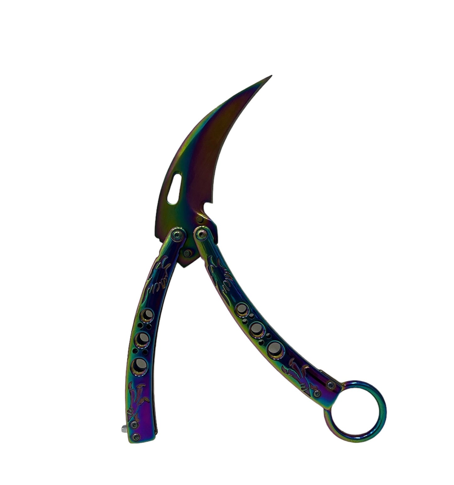 Navaja Curva Mariposa con dedal